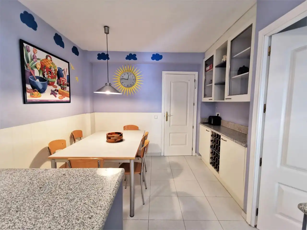 Kitchen of Apartments for rent in Madrid  with Air Conditioner, Heating and Storage room