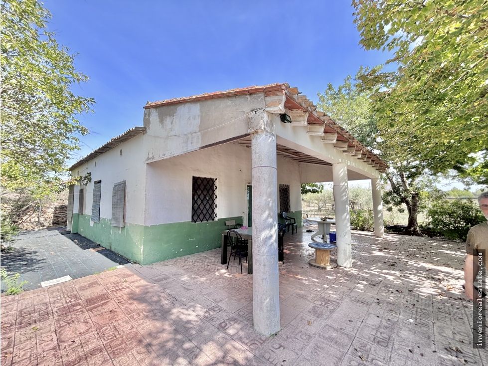 Exterior view of House or chalet for sale in L'Olleria  with Terrace and Swimming Pool