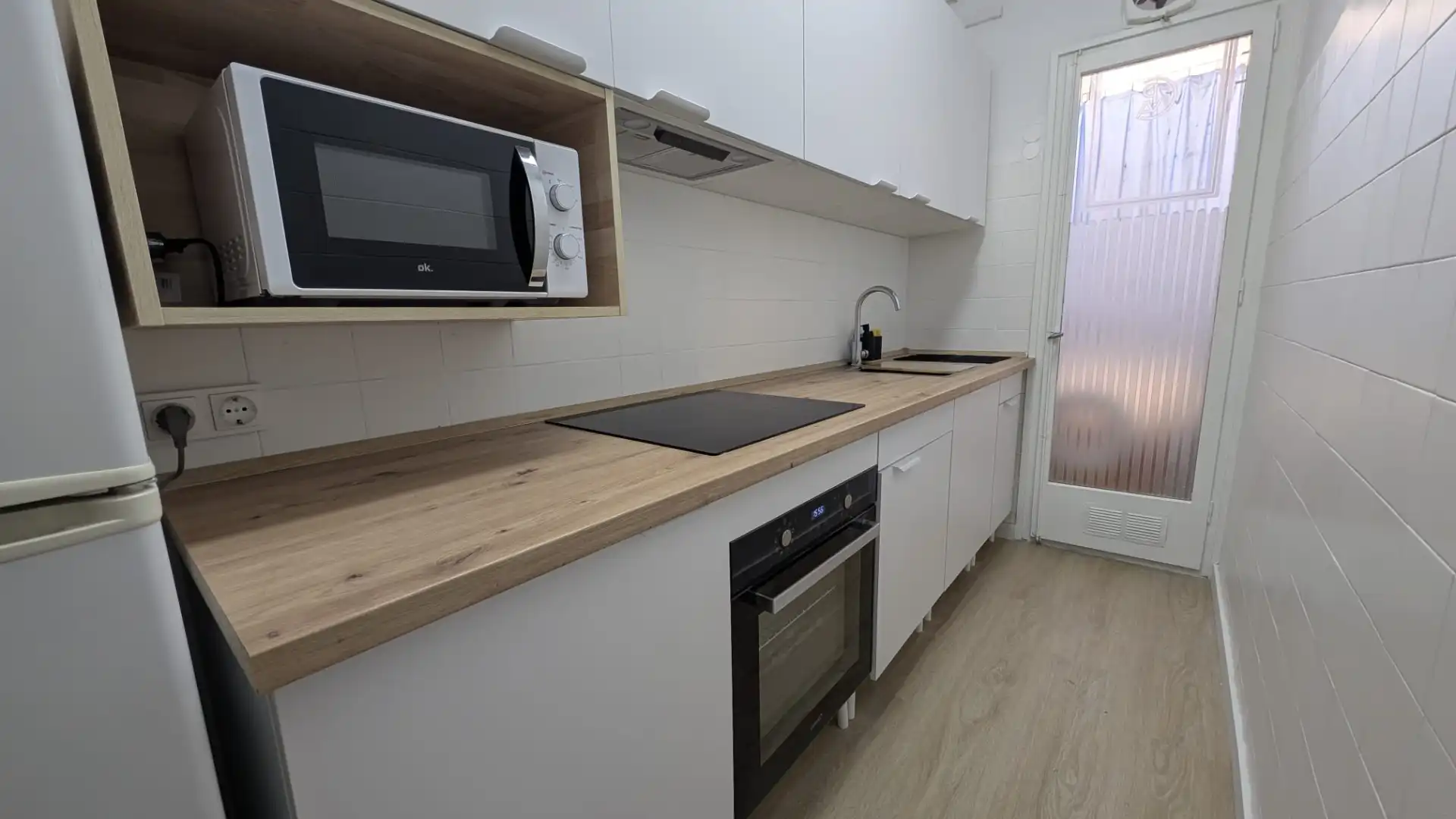 Cocina de Piso en venta en Barcelona con Aire acondicionado, Parquet y Amueblado