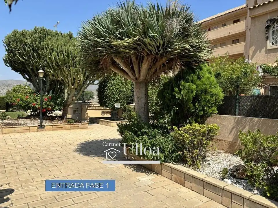 Vista exterior de Piso en venta en El Campello con Terraza y Piscina comunitaria