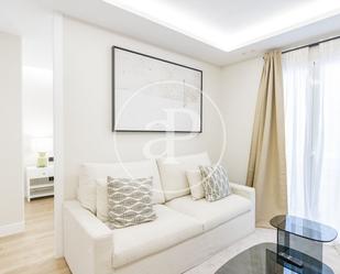 Living room of Flat to rent in  Madrid Capital  with Air Conditioner, Heating and Furnished