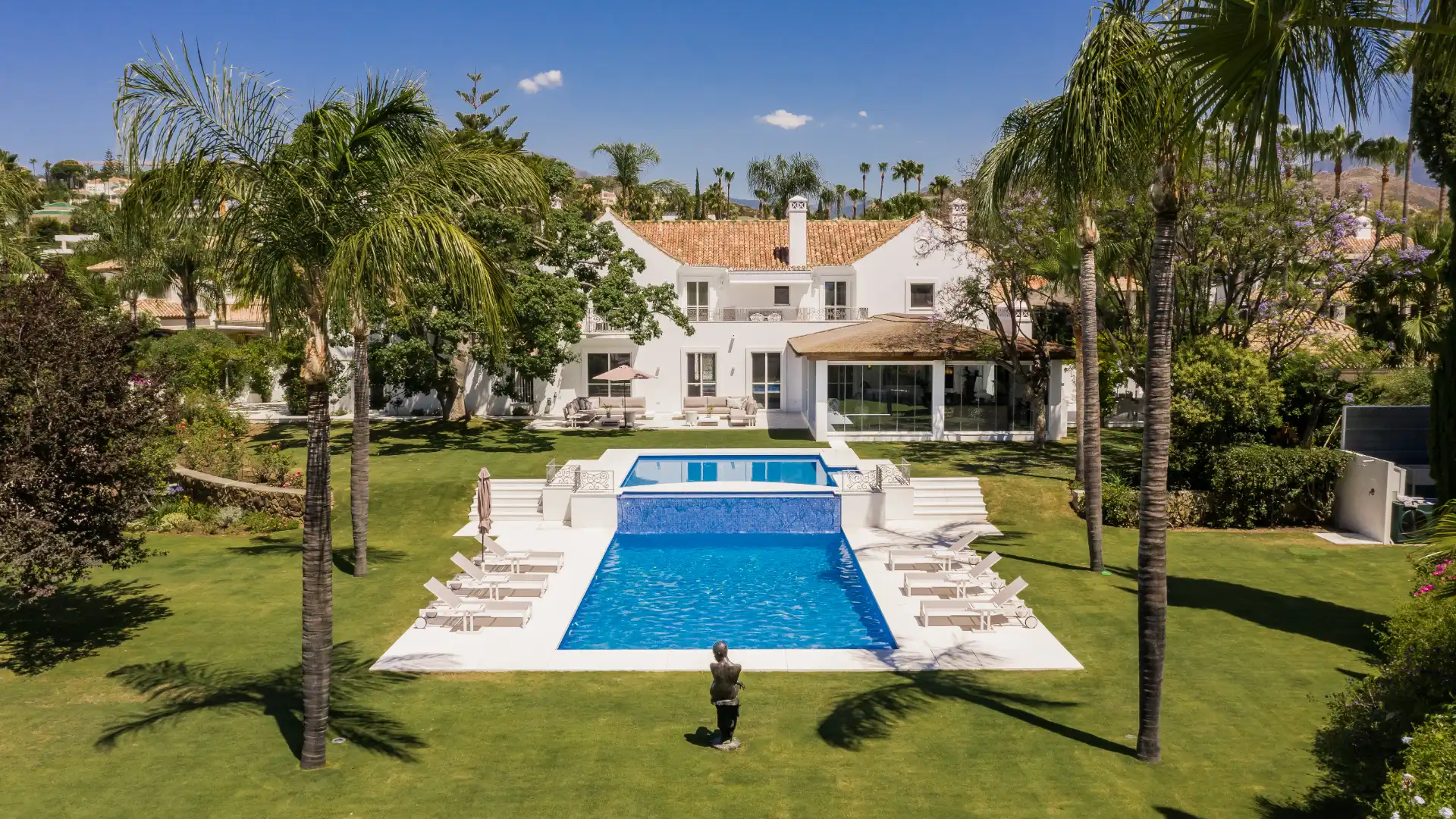 Jardín de Casa o chalet en venta en Marbella con Aire acondicionado, Jardín privado y Terraza