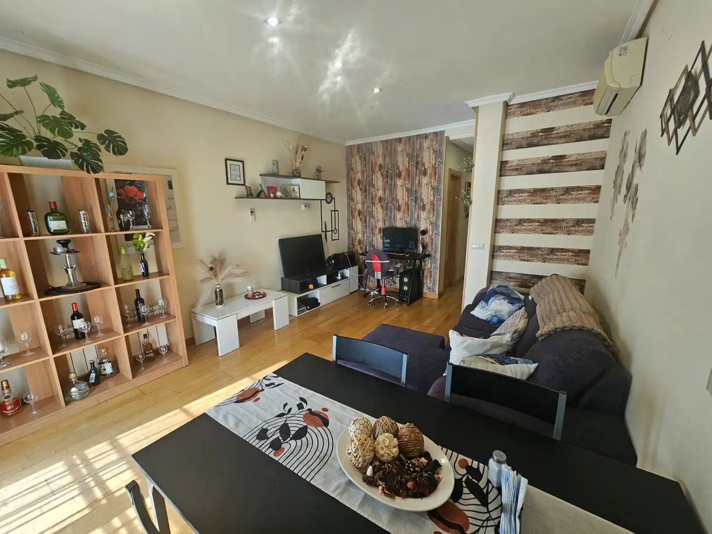 Sala de estar de Dúplex en venta en Toledo con Aire acondicionado, Calefacción y Parquet