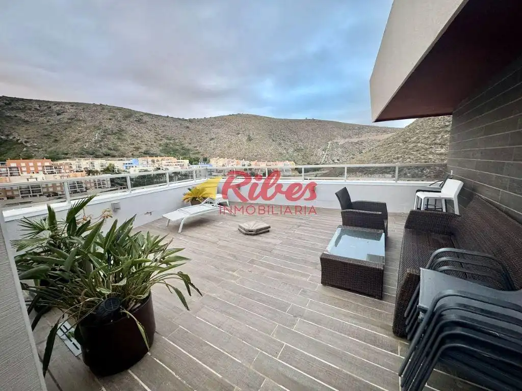Terrace of Attic for sale in Cullera  with Air Conditioner and Heating