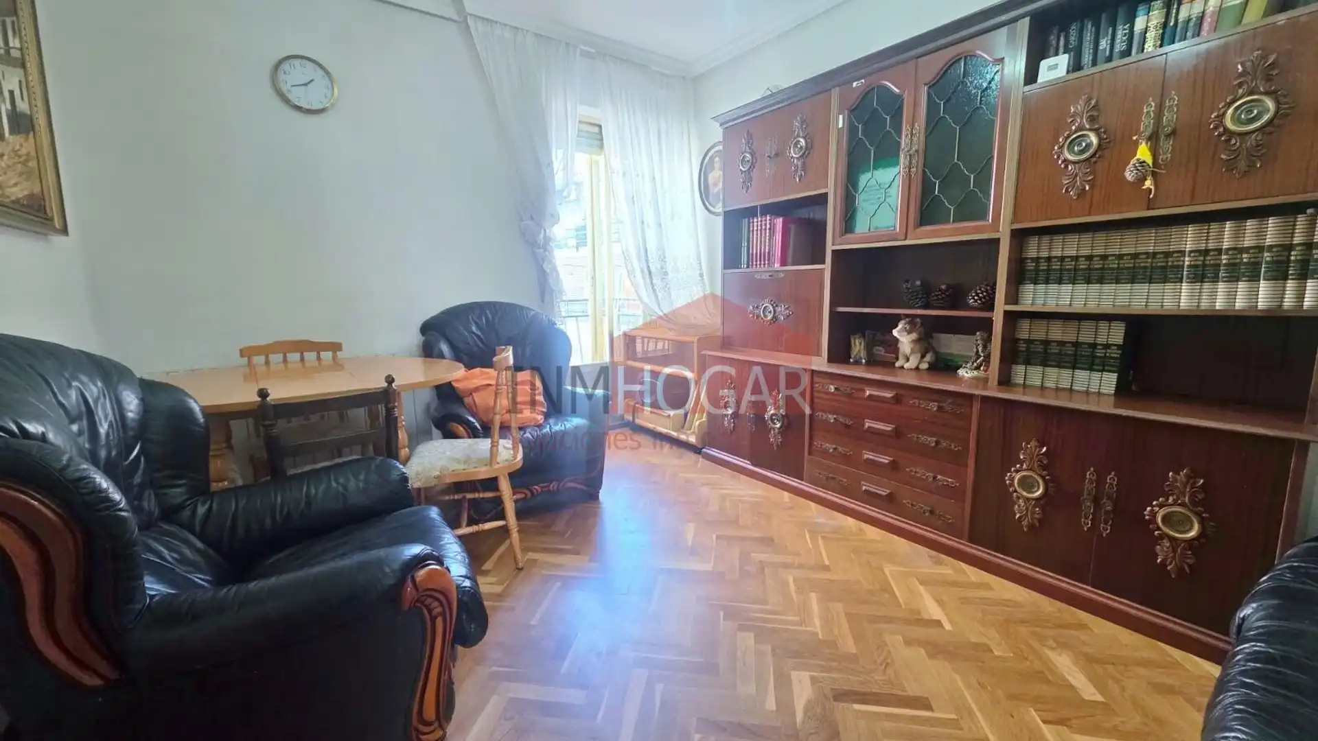 Sala de estar de Piso de alquiler en Ávila Capital con Calefacción, Parquet y Amueblado