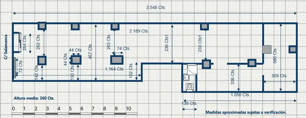 Business premises to rent in Carrer de Salamanca, imagen 21