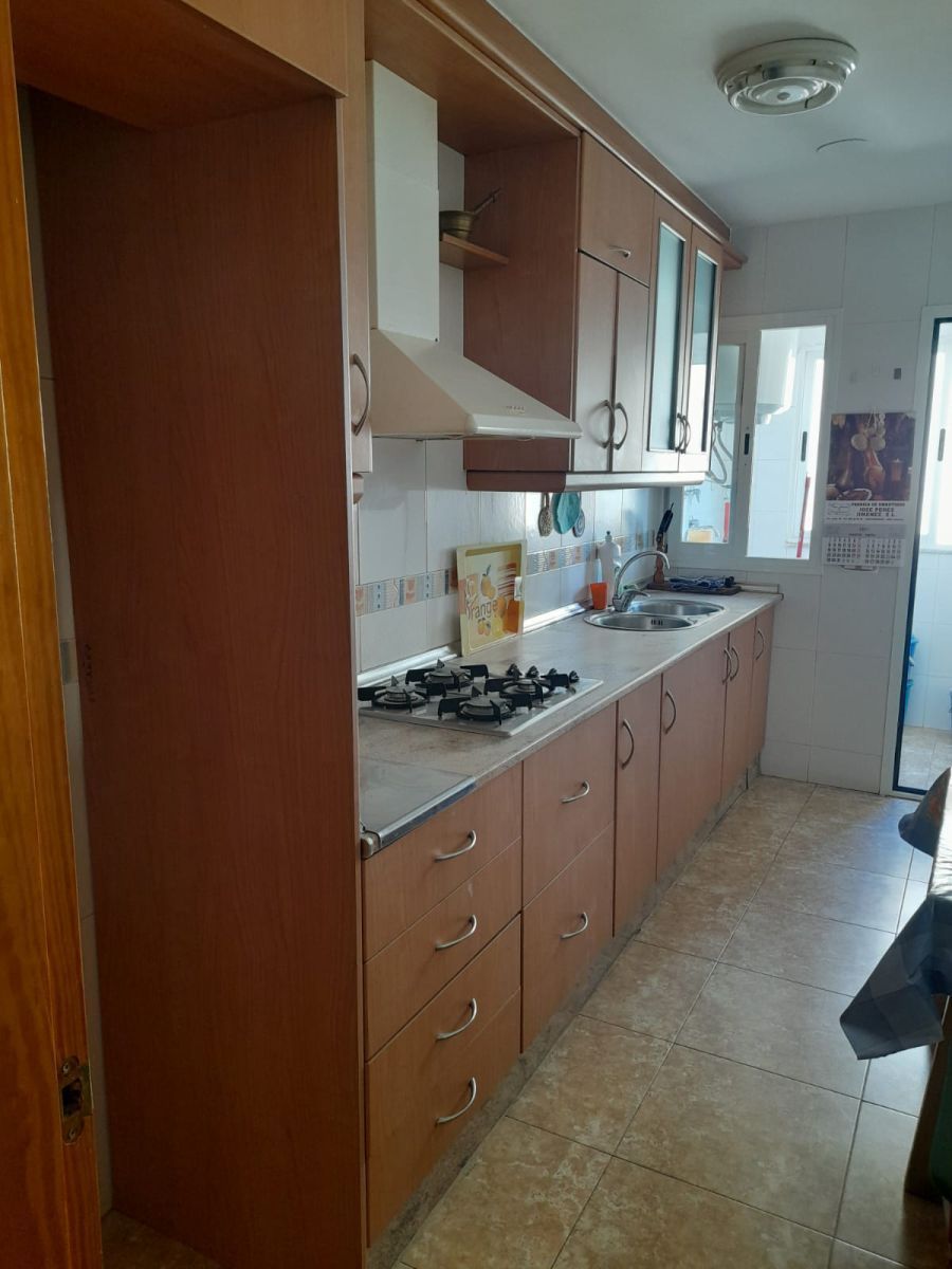 Kitchen of Flat for sale in El Ejido  with Air Conditioner, Terrace and Furnished