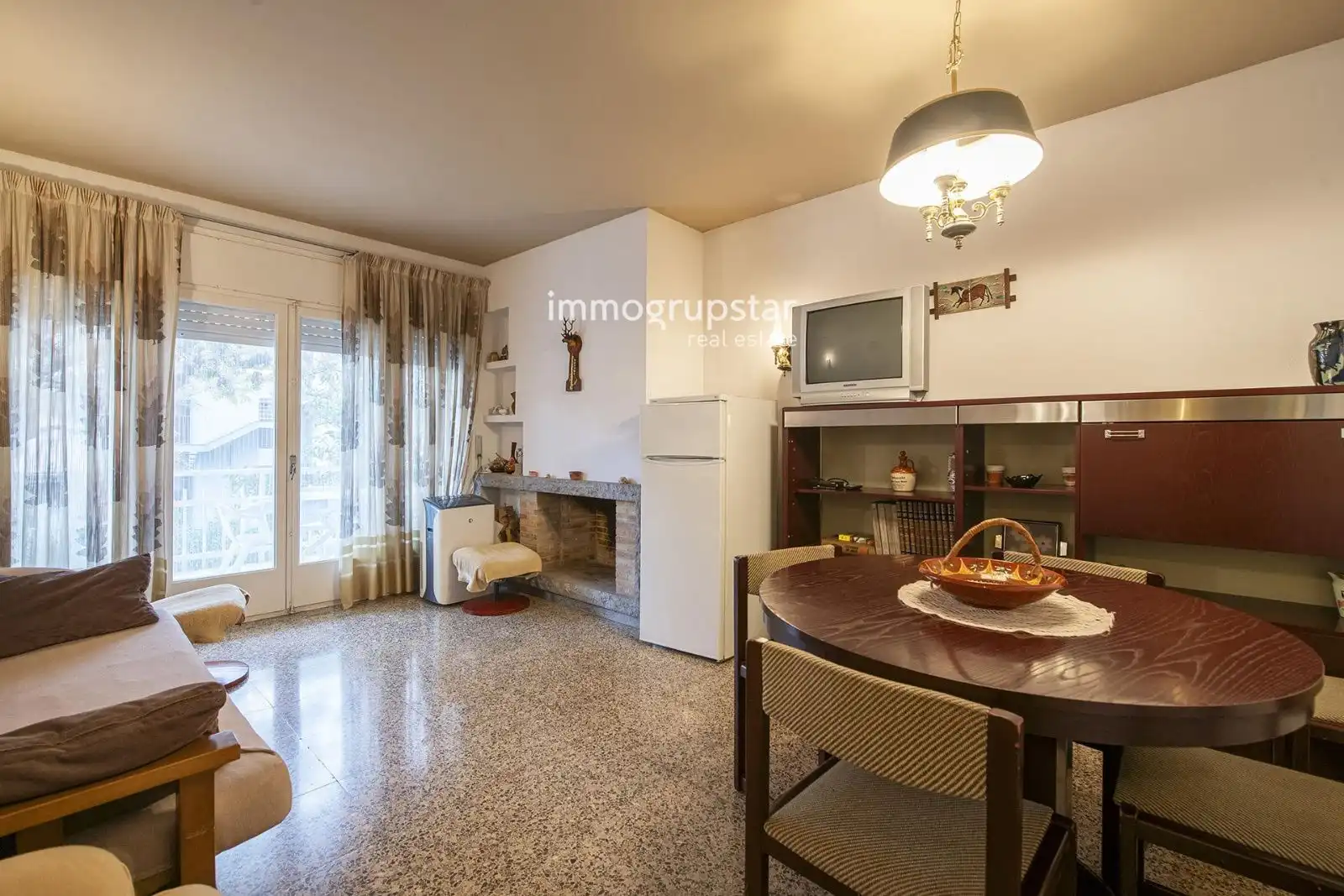 Wohnzimmer von Wohnung zum Verkauf in Castell d'Aro, Platja d'Aro i s'Agaró mit Heizung, Terrasse und Möbliert