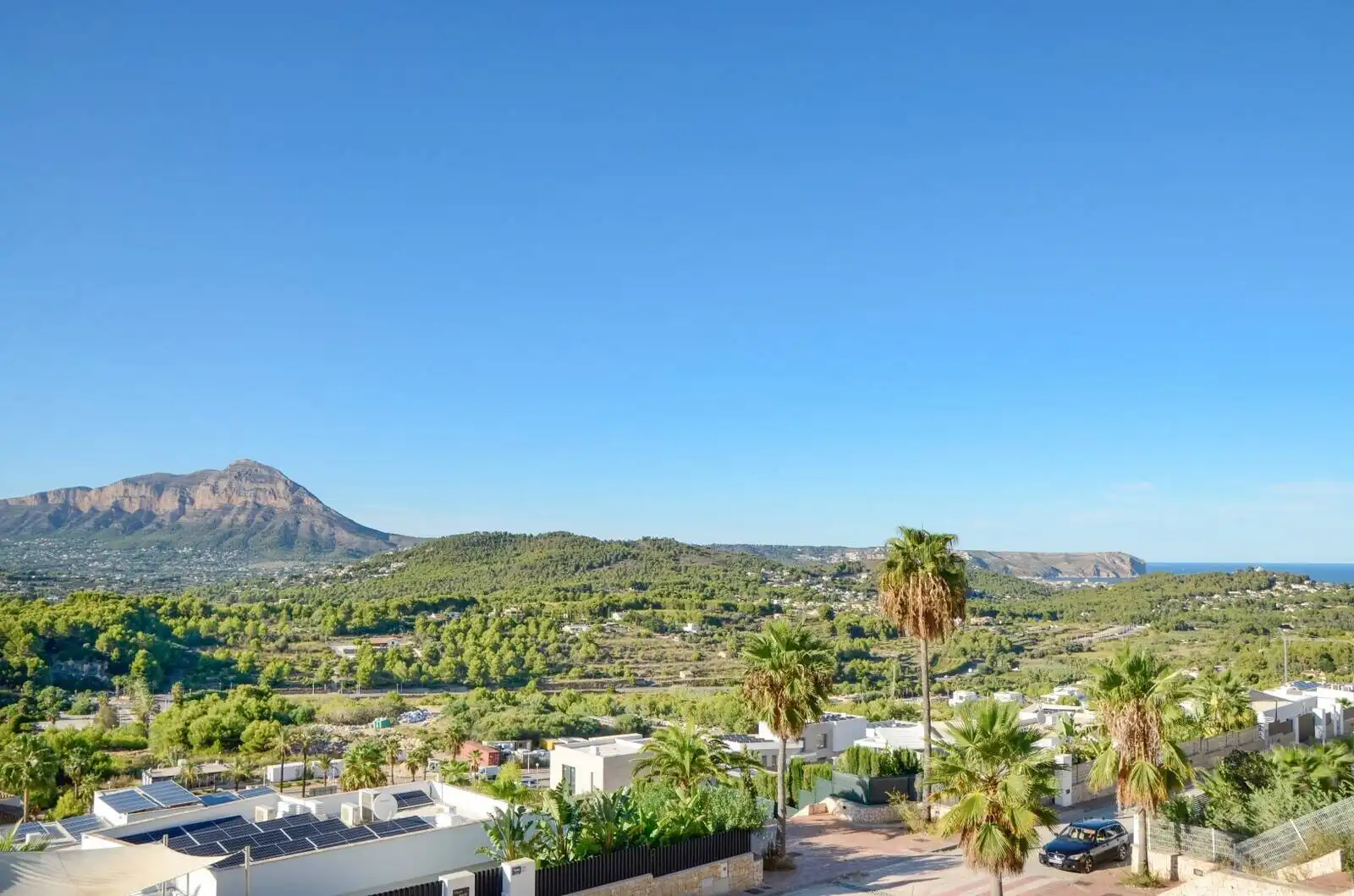 Vista exterior de Casa o chalet en venta en Jávea / Xàbia con Aire acondicionado, Jardín privado y Terraza
