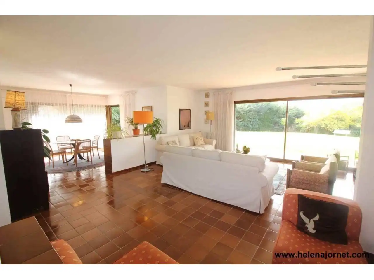 Sala de estar de Casa o chalet en venta en Santa Cristina d'Aro con Calefacción, Jardín privado y Terraza
