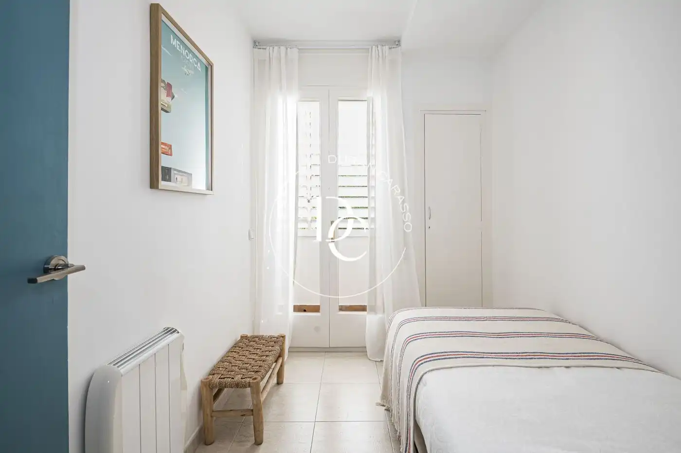 Schlafzimmer von Wohnung zum Verkauf in Sitges mit Klimaanlage, Heizung und Privatgarten