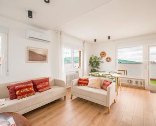 Living room of Attic for sale in  Madrid Capital  with Air Conditioner and Terrace