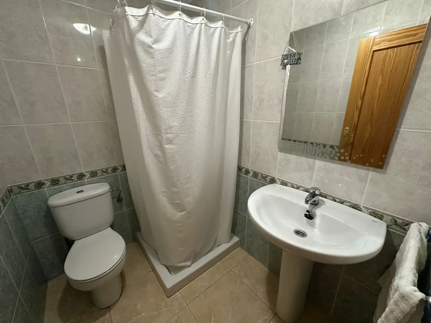 Badezimmer von Haus oder Chalet zum Verkauf in Daya Nueva mit Klimaanlage