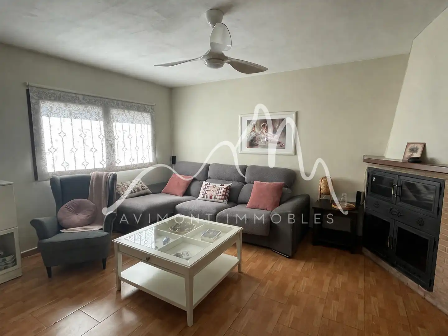 Sala de estar de Casa o chalet en venta en Collbató con Aire acondicionado, Calefacción y Jardín privado