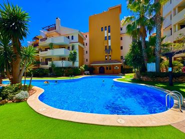 Mini appartamento con piscina in vendita a Punta Prima