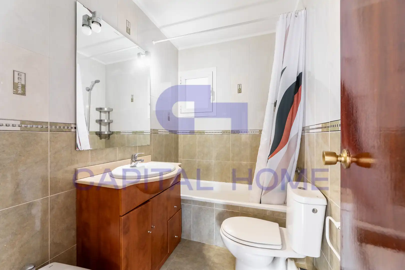 Bathroom of Flat for sale in Móstoles  with Heating, Terrace and Furnished