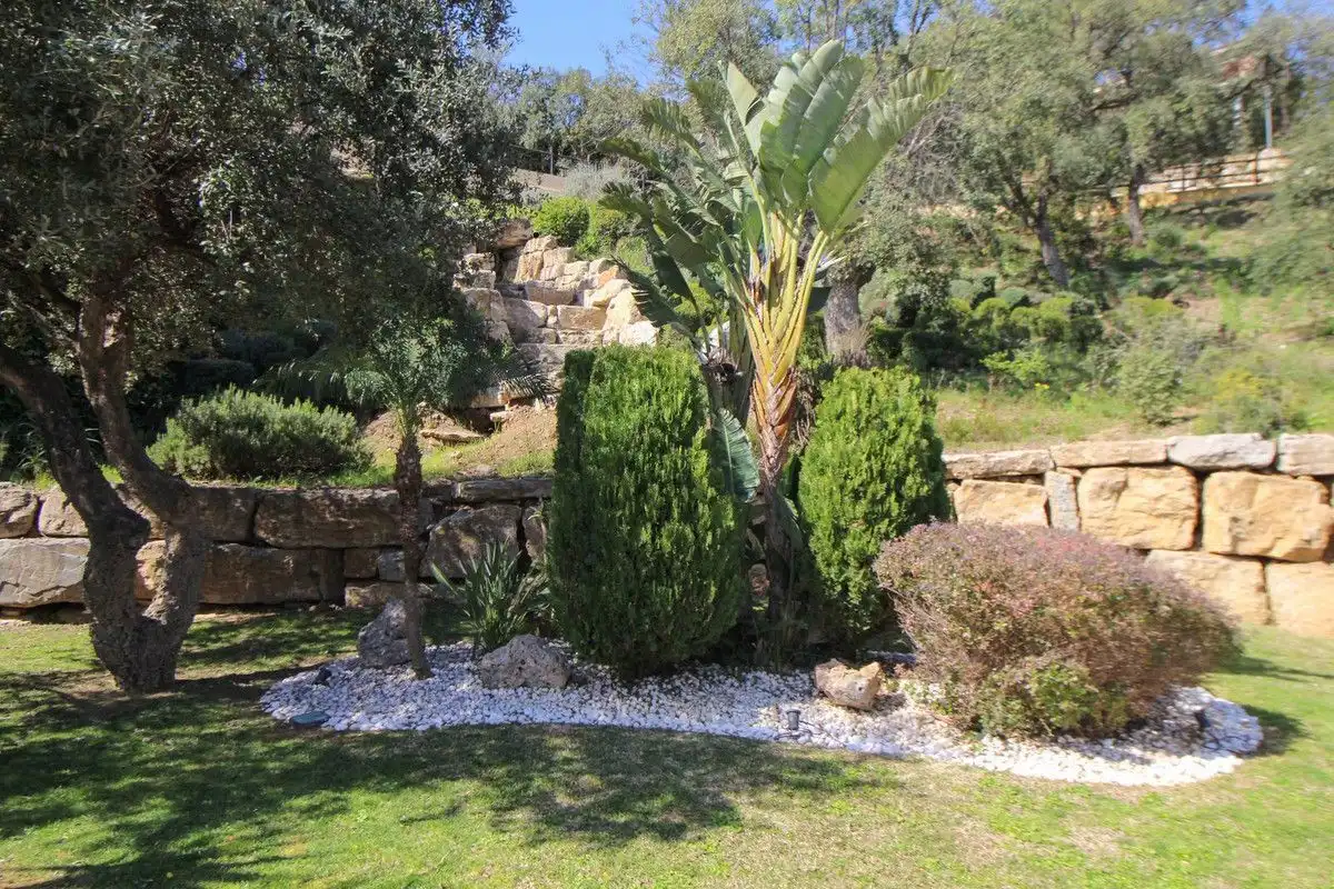 Garten von Wohnungen zum Verkauf in Ojén mit Klimaanlage, Heizung und Terrasse