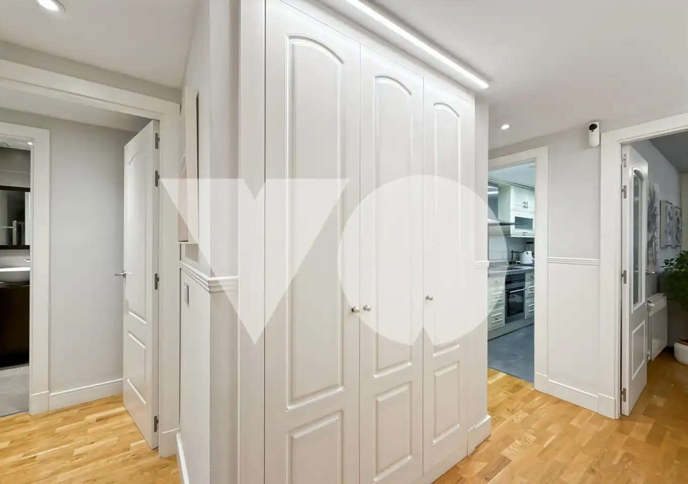 Schlafzimmer von Wohnung zum Verkauf in Madrid mit Klimaanlage und Möbliert