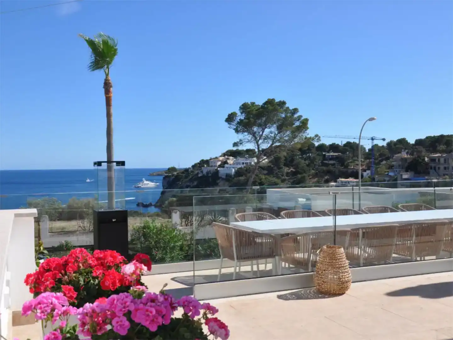 Terraza de Casa o chalet en venta en Calvià con Aire acondicionado, Jardín privado y Piscina