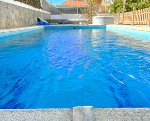 Swimming pool of House or chalet for sale in  Almería Capital  with Air Conditioner, Terrace and Swimming Pool