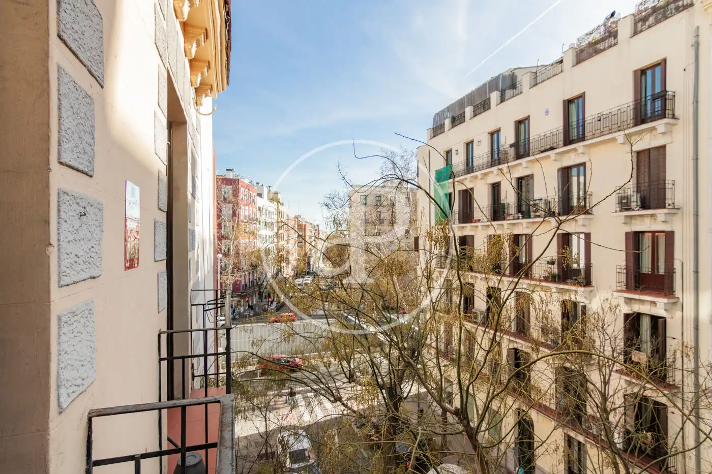 Exterior view of Flat for sale in Barrio de Salamanca