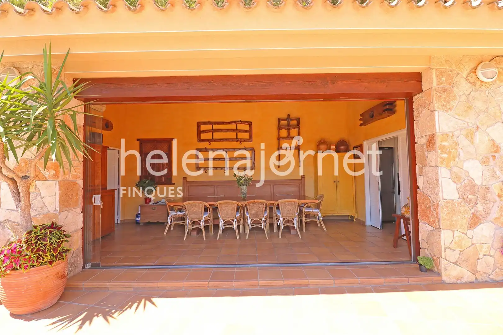 Terraza de Casa o chalet en venta en Llagostera con Calefacción y Piscina