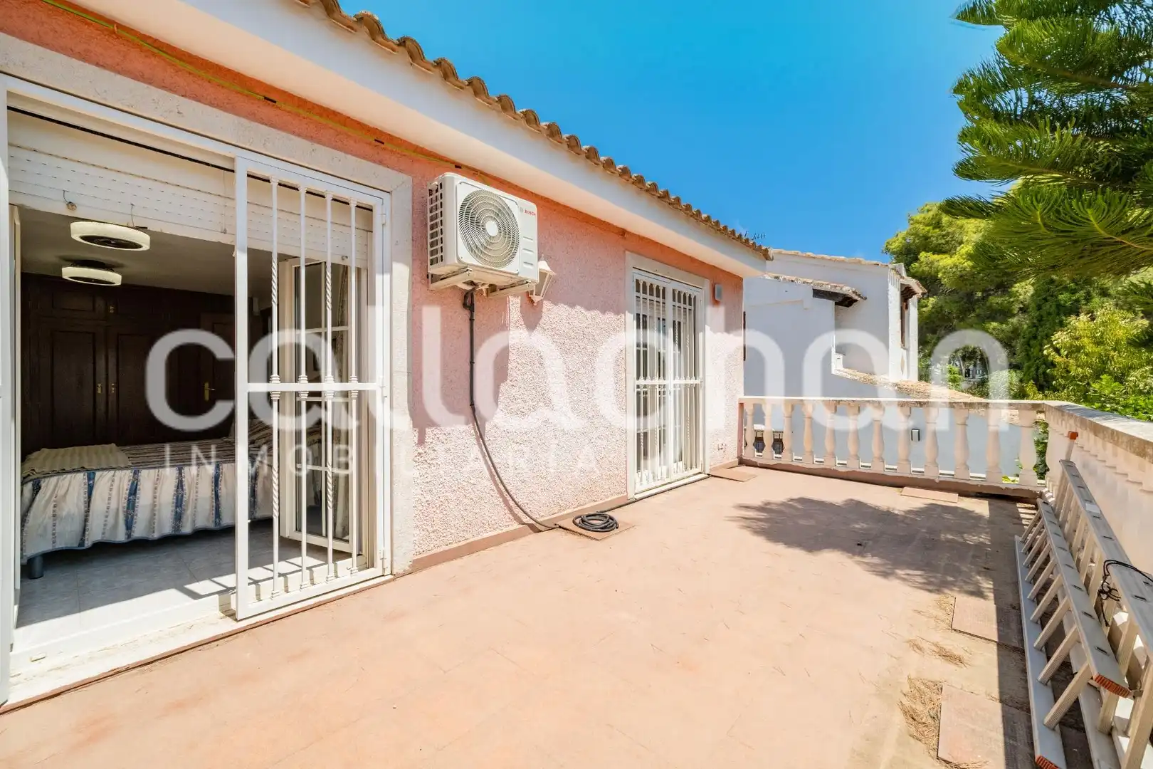 Terraza de Casa o chalet en venta en Paterna con Aire acondicionado, Jardín privado y Terraza