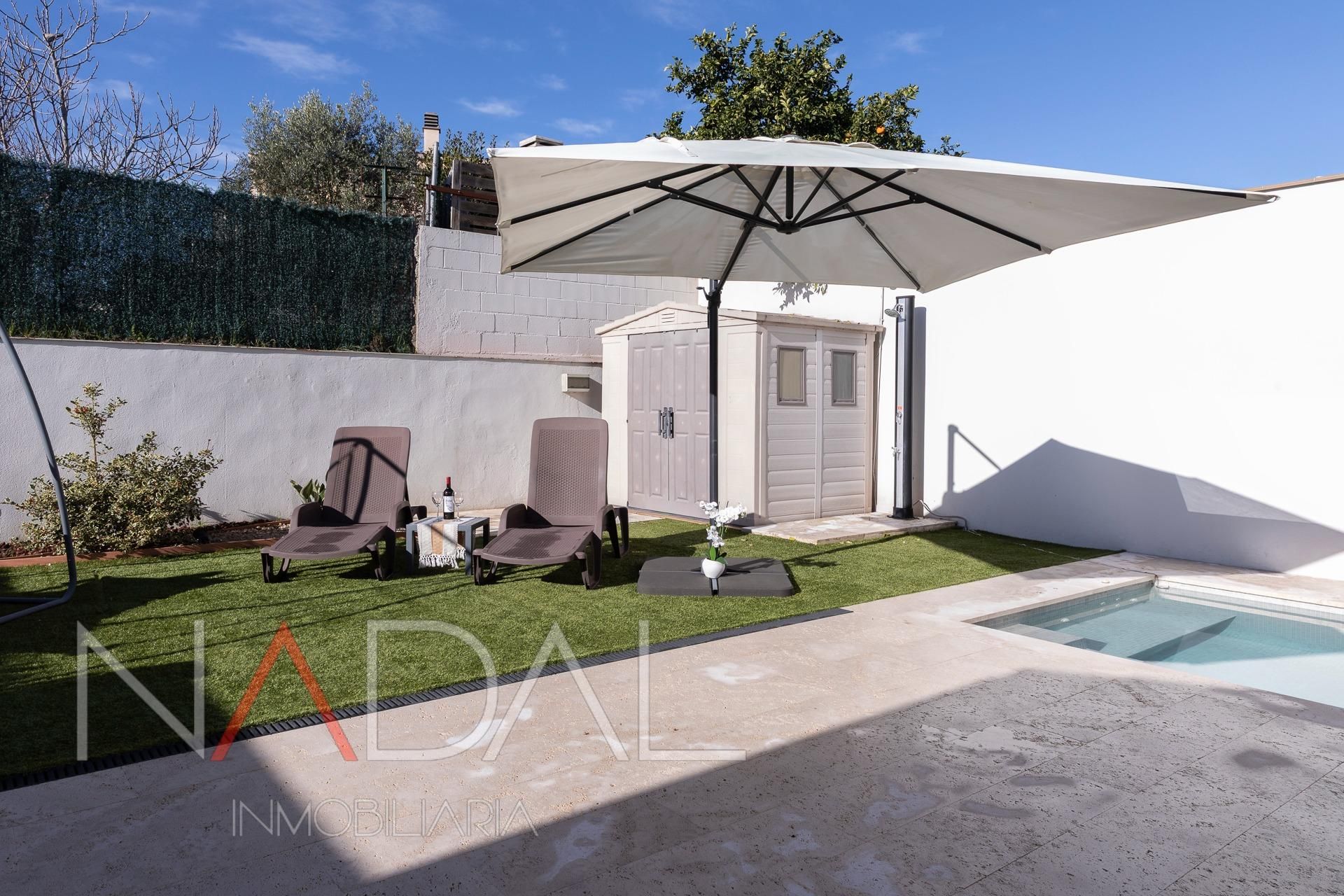 Jardí de Casa adosada en venda en Martorell amb Aire condicionat, Jardí privat i Terrassa