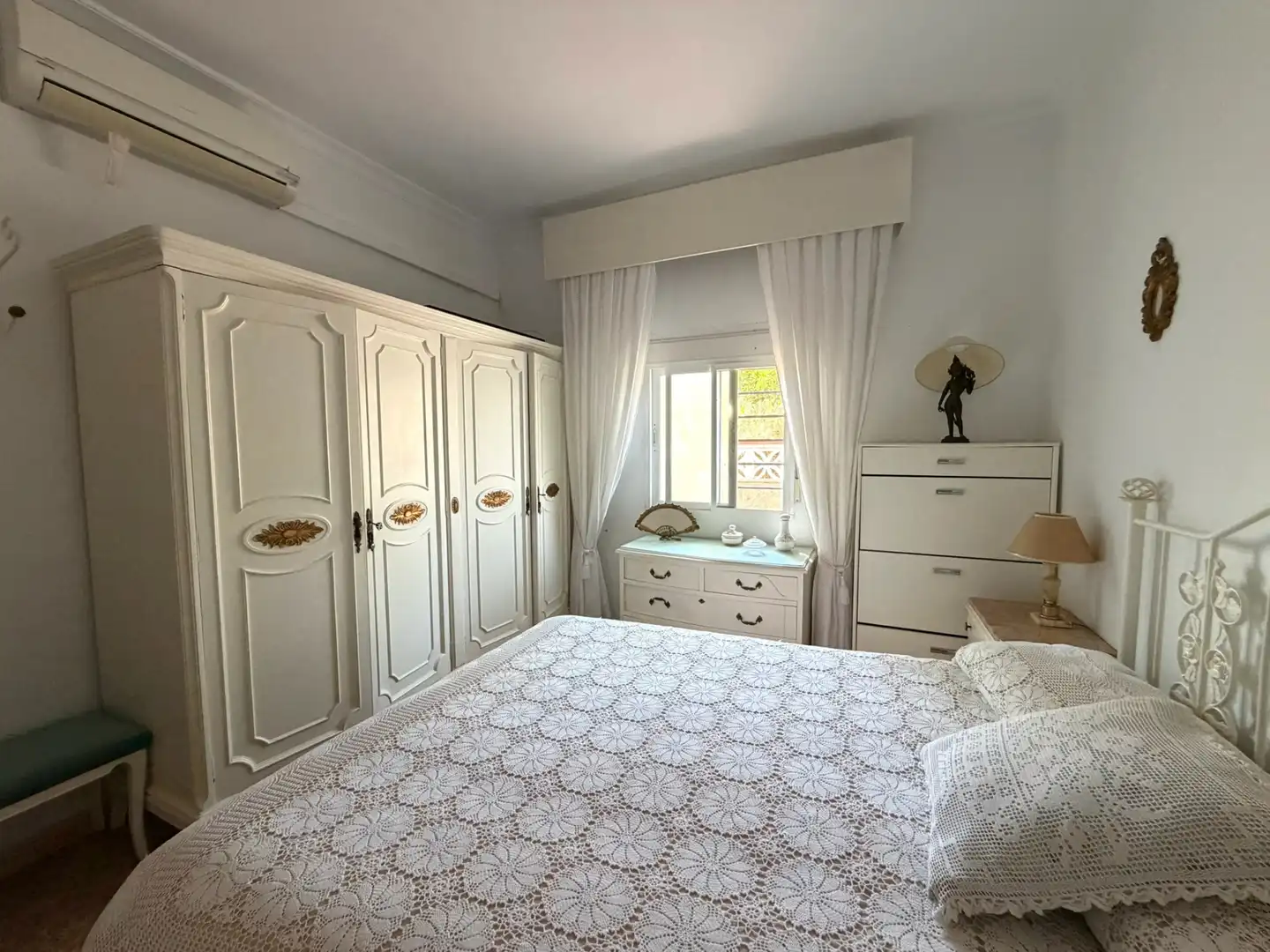 Schlafzimmer von Country house zum Verkauf in Pizarra mit Klimaanlage, Privatgarten und Terrasse