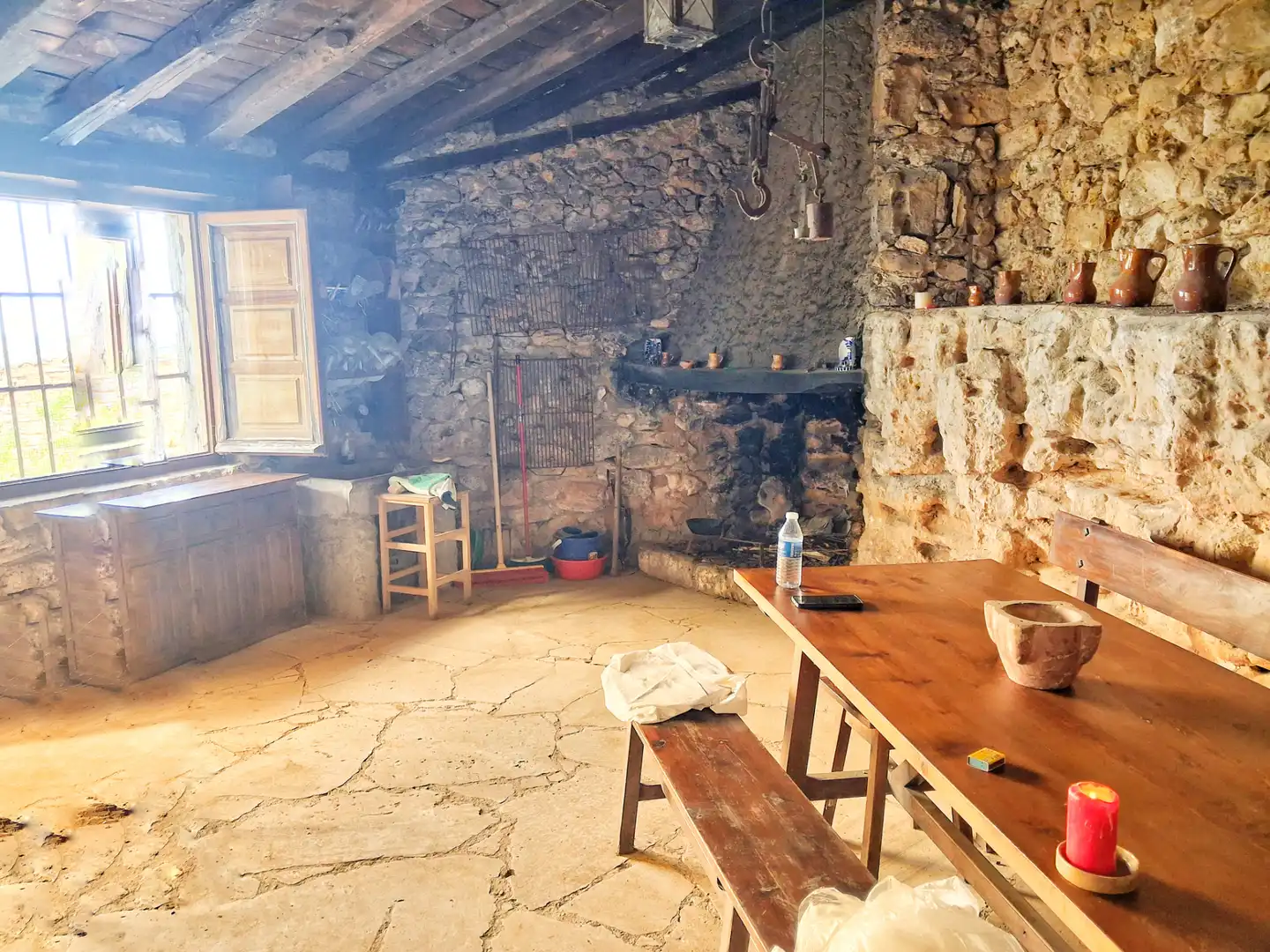 Cocina de Casa adosada en venta en Fuentespina con Amueblado