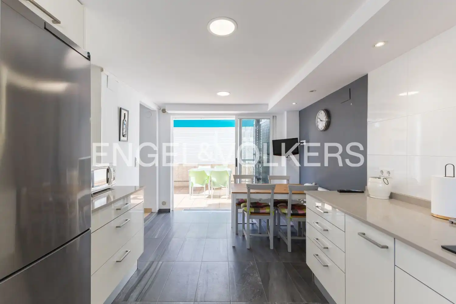 Cocina de Casa o chalet en venta en Benicasim / Benicàssim con Aire acondicionado, Calefacción y Jardín privado