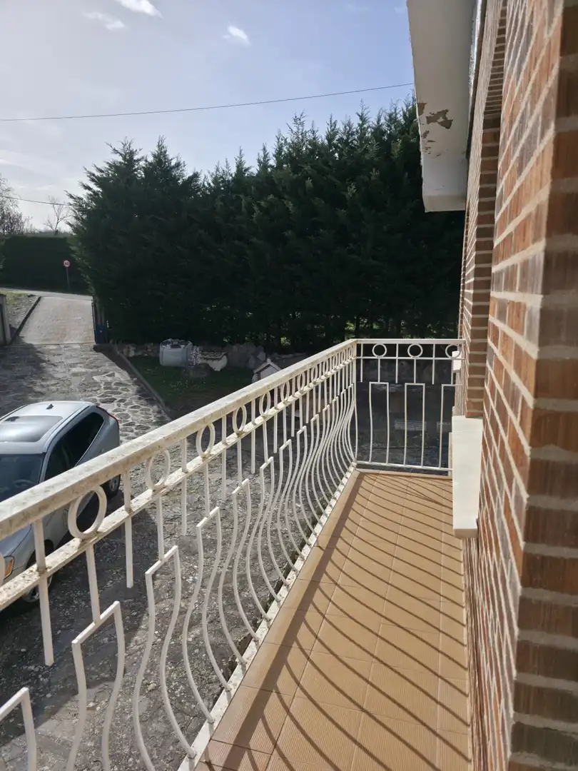 Terrassa de Casa o xalet en venda en Pomar de Valdivia amb Calefacció, Jardí privat i Terrassa