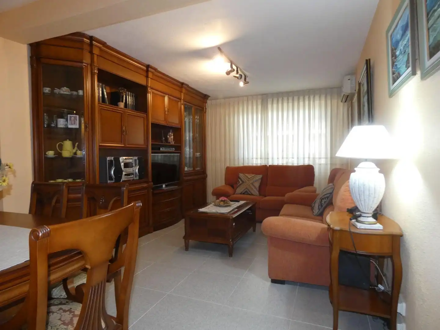 Wohnzimmer von Wohnung zum Verkauf in Utebo mit Heizung