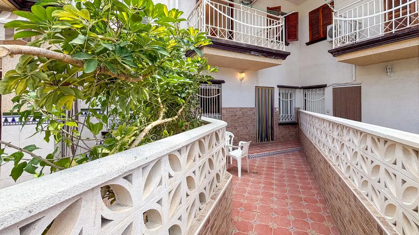 Balcony of Houses for sale in Santa Pola  with Air Conditioner, Terrace and Storage room