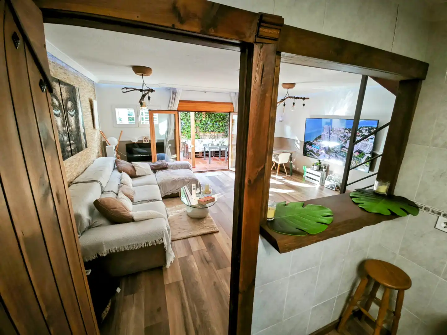 Living room of Detached homes for sale in Móstoles  with Air Conditioner, Heating and Private garden