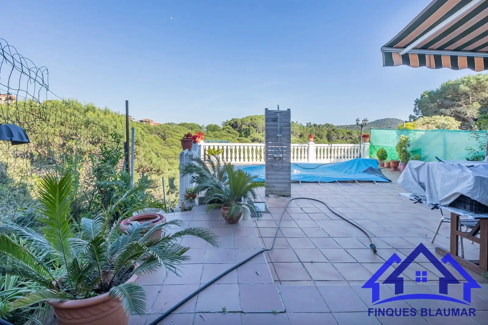 Terrassa de Casa o xalet en venda en Sant Iscle de Vallalta amb Aire condicionat, Calefacció i Jardí privat