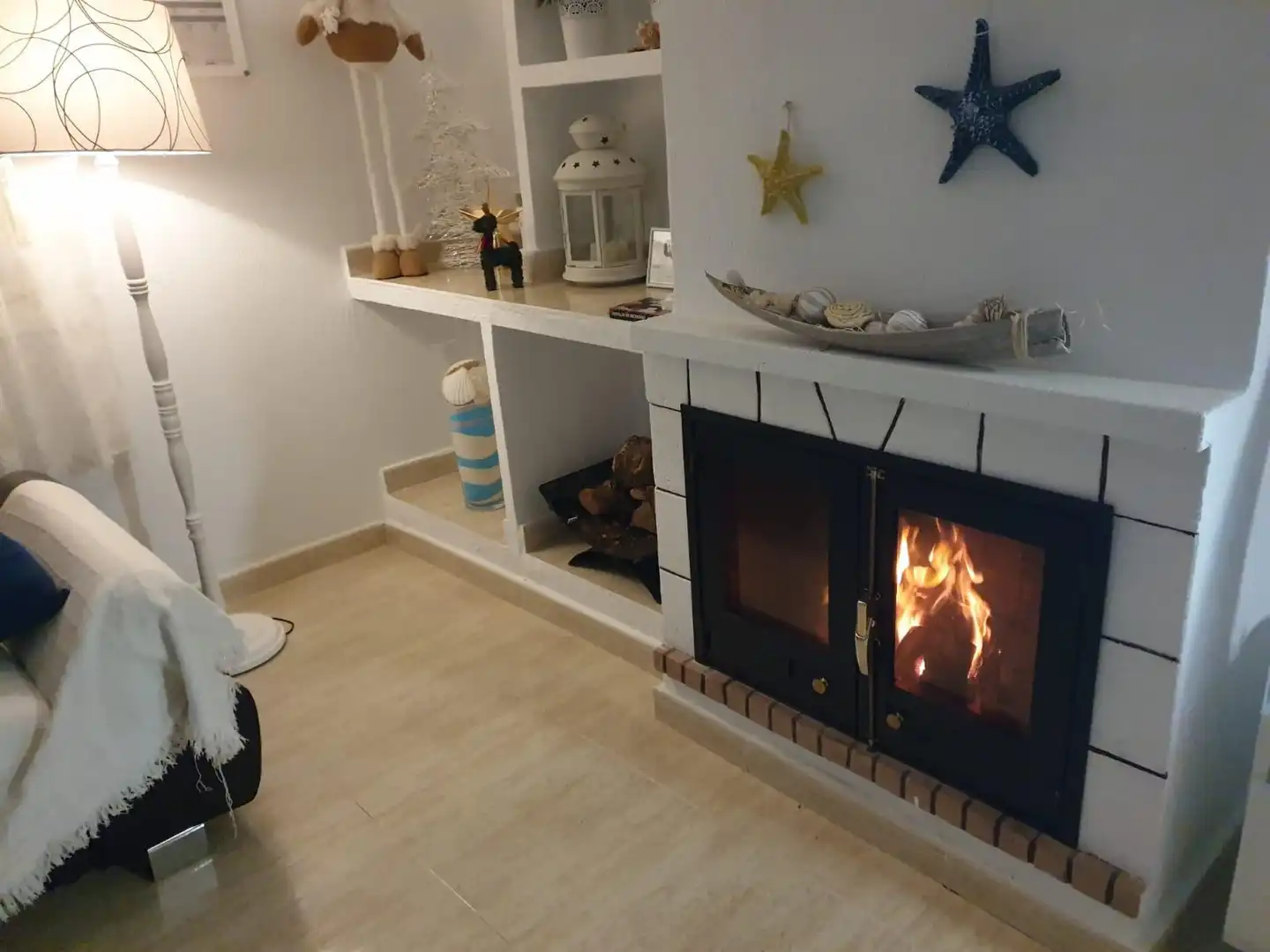 Sala de estar de Casa o chalet en venta en Mazarrón con Aire acondicionado, Jardín privado y Piscina