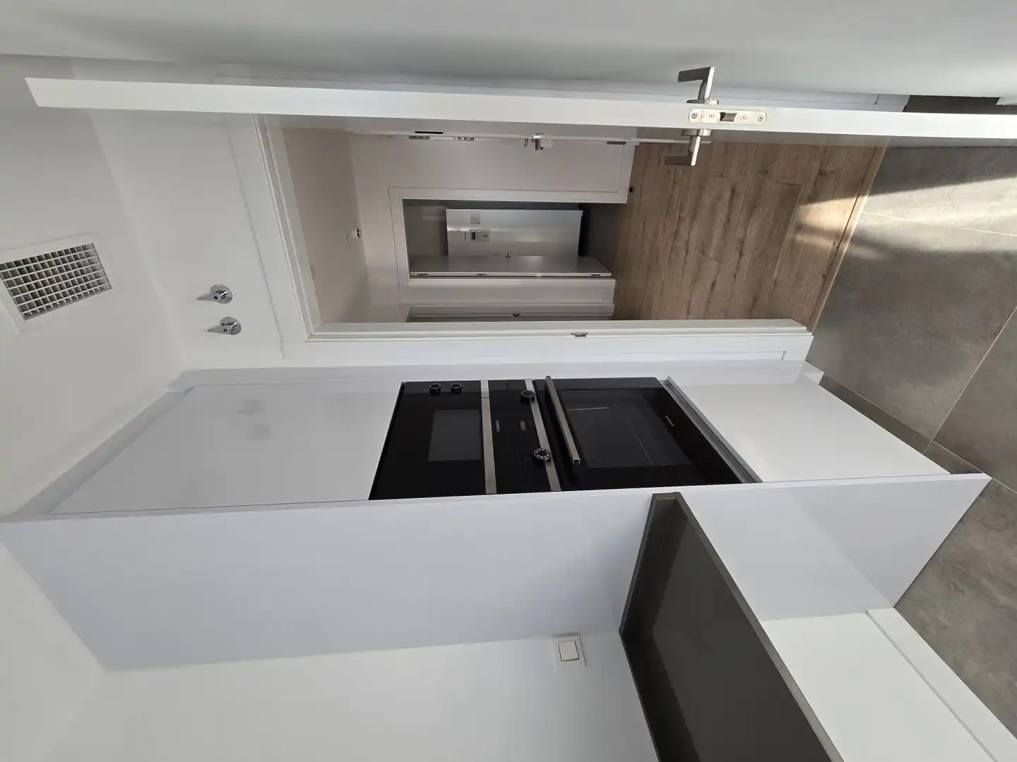 Küche von Wohnung zur Miete in Málaga mit Klimaanlage, Heizung und Terrasse