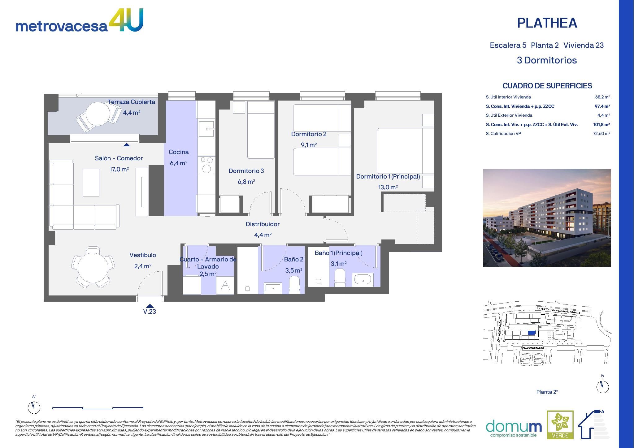 Flat for sale in Sagunto / Sagunt  with Parquet flooring, Terrace and Storage room