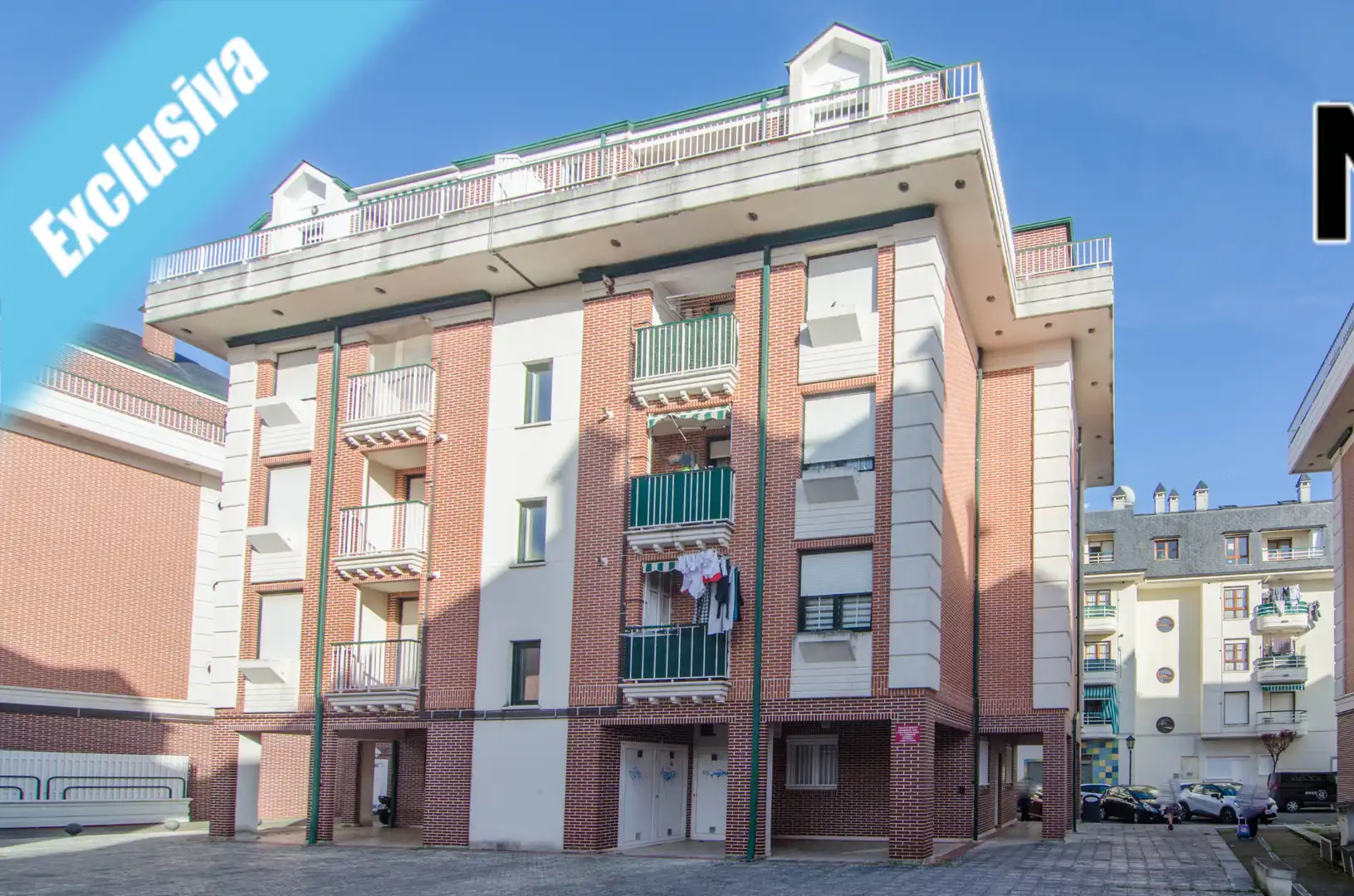 Exterior view of Flat for sale in Colindres  with Furnished