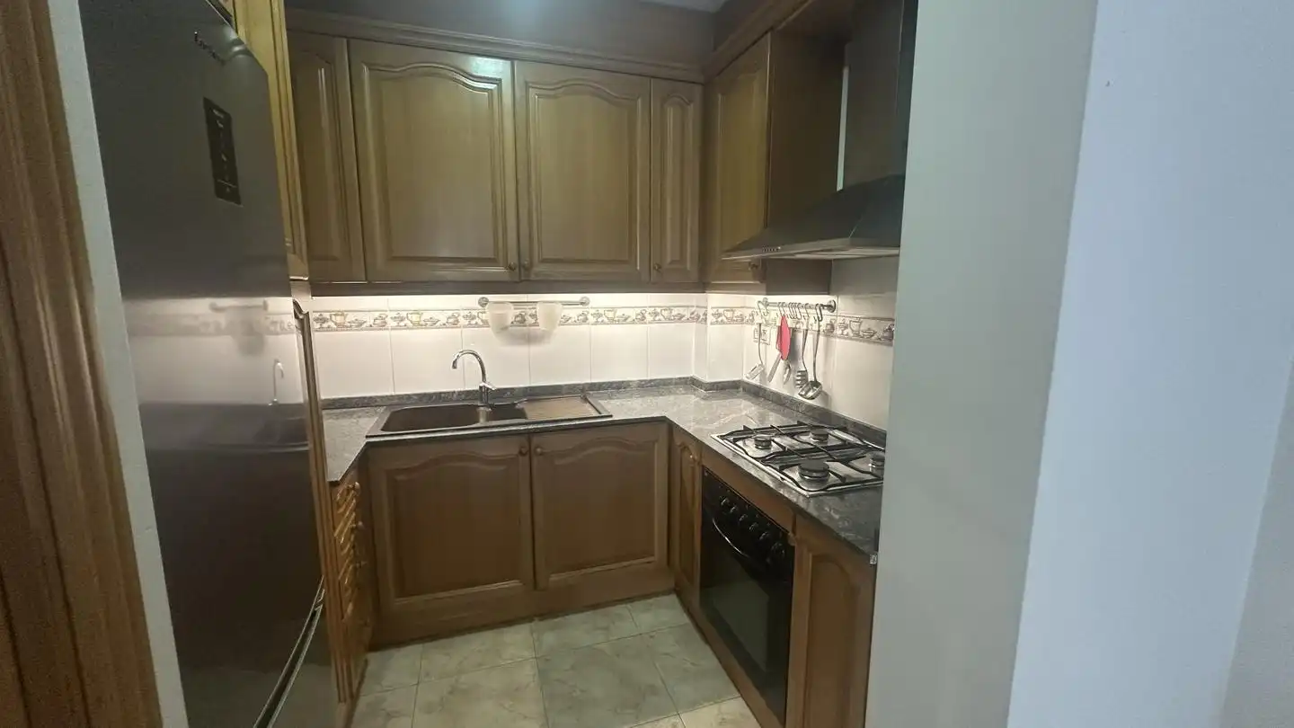 Kitchen of Flat for sale in Castelldefels  with Air Conditioner and Terrace