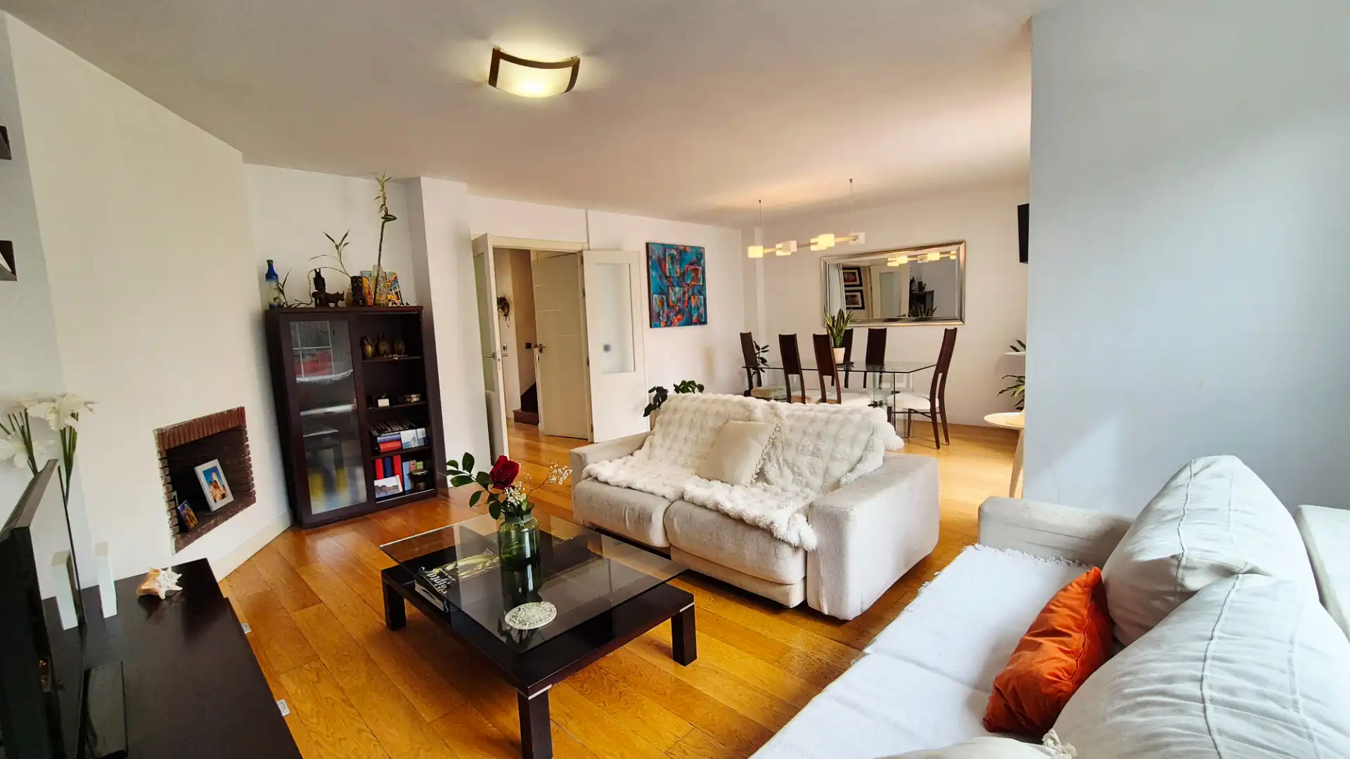 Living room of Detached homes for sale in Las Rozas de Madrid  with Heating, Private garden and Terrace