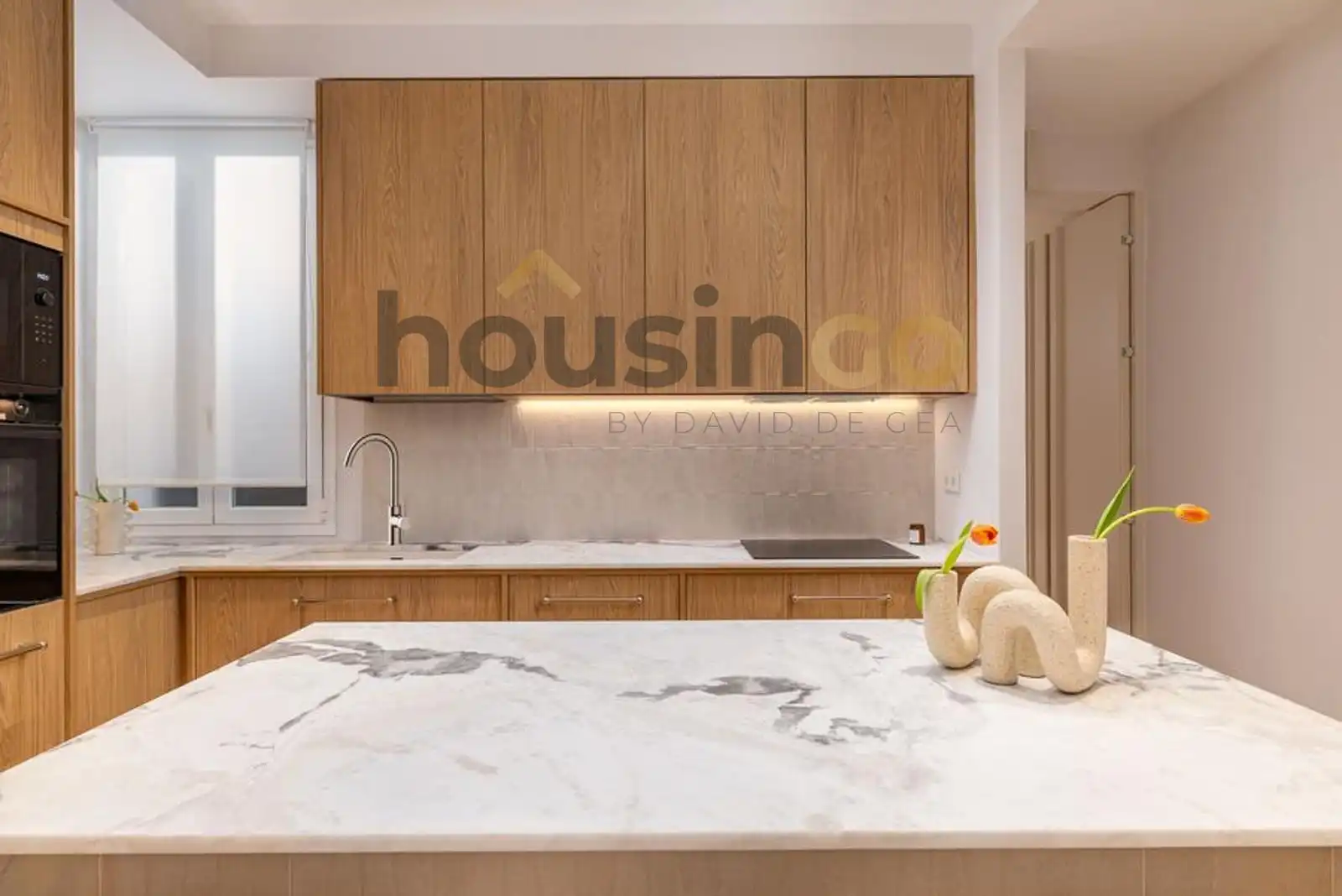 Küche von Wohnung zum Verkauf in Madrid mit Klimaanlage, Heizung und Terrasse