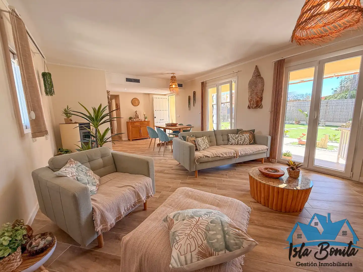 Sala d'estar de Casa o xalet en venda en Llucmajor amb Aire condicionat, Calefacció i Jardí privat