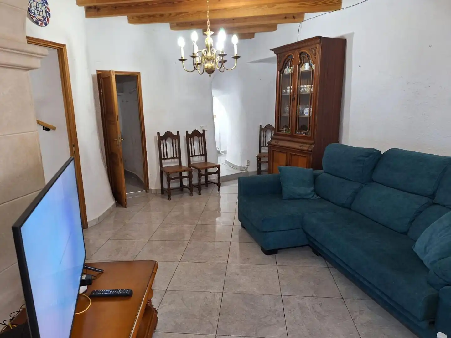 Sala d'estar de Casa o xalet per a compartir en Sineu, Illes Balears