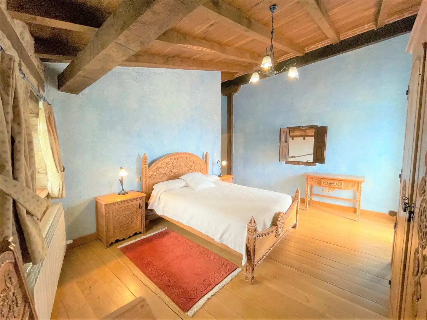 Schlafzimmer von Country house zum Verkauf in Villarcayo de Merindad de Castilla la Vieja mit Terrasse, Möbliert und Balkon