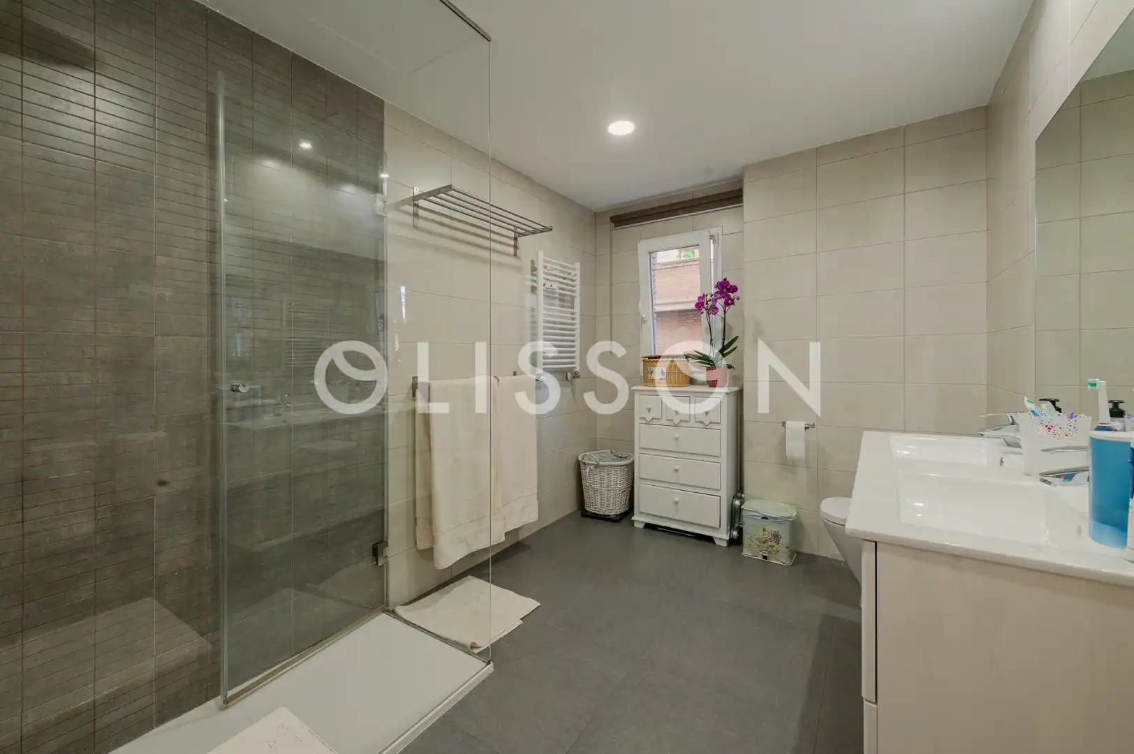 Bathroom of Flat for sale in Madrid  with Air Conditioner, Heating and Terrace