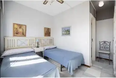Schlafzimmer von Maisonette zur Miete in El Puerto de Santa María mit Klimaanlage, Terrasse und Möbliert