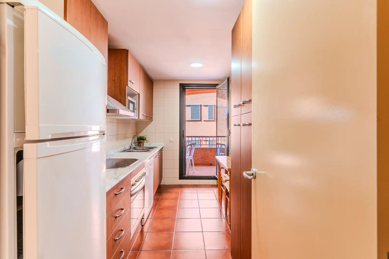 Cocina de Piso en venta en L'Ametlla de Mar  con Aire acondicionado, Calefacción y Terraza