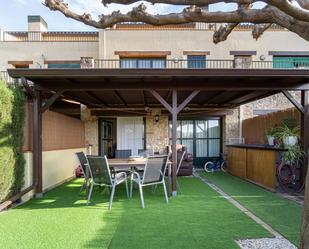 Terrace of Single-family semi-detached for sale in Torroella de Fluvià  with Air Conditioner, Heating and Private garden